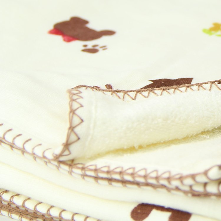 cotton children terry&gauze blanket4