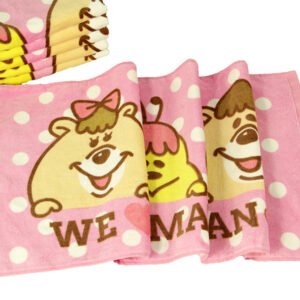 reactive printed kuma bear sport towel3
