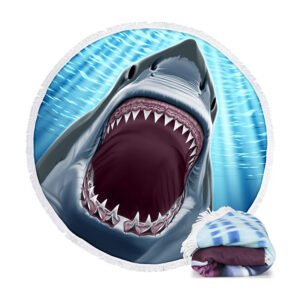 ocean animals beach towel